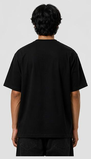 Black Widow Spider Graphic Oversized T-Shirt - Black Streetwear Tee