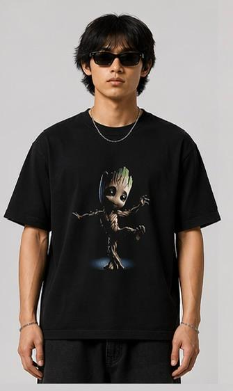 Dancing Baby Groot Premium Cotton T-Shirt | Guardians Series