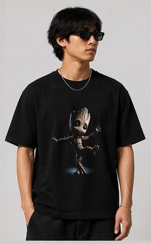 Dancing Baby Groot Premium Cotton T-Shirt | Guardians Series