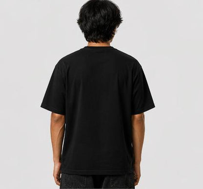 Cyber Chrome Hand Graphic Oversized T-Shirt for Men